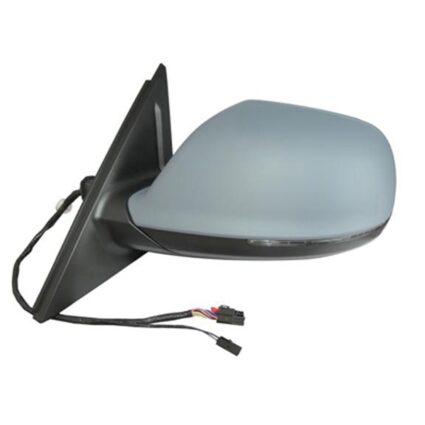 Door Mirror Assembly Left w/o Puddle Lamps w/o Auto Dimming w/o Anti-Glare w/o LDW for Audi Q5 2009–2013