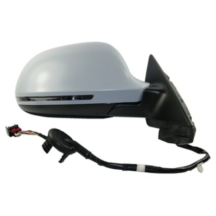 Door Mirror Assembly Right w/o Folding Mirror w/o Auto Dimming for Audi A3 2009–2010