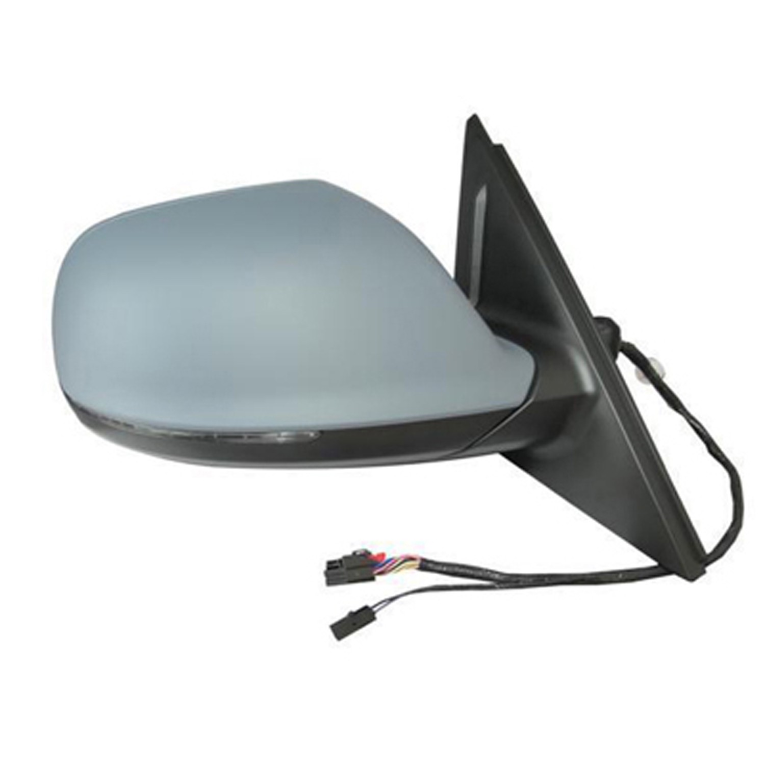 Door Mirror Assembly Right w/o Puddle Lamps w/o Auto Dimming w/o Anti-Glare w/o LDW for Audi Q5 2009–2013