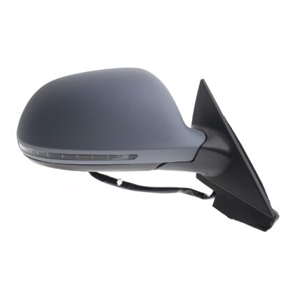 Door Mirror Assembly Right w/Folding Mirror w/o Auto Dimming for Audi A3 2009–2010