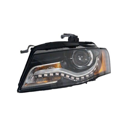 Headlight Assembly Composite Left Xenon w/Curve Lighting for Audi A4 S4