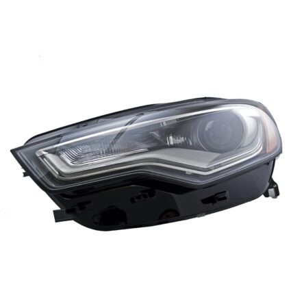Headlight Assembly Composite Left Xenon w/o Auto Level Lamps for Audi A6 S6