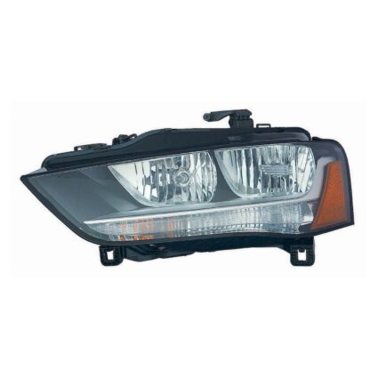 Headlight Assembly Composite Left From 5-31-12 From 5-12 Halogen CAPA for Audi A4 S4 allroad