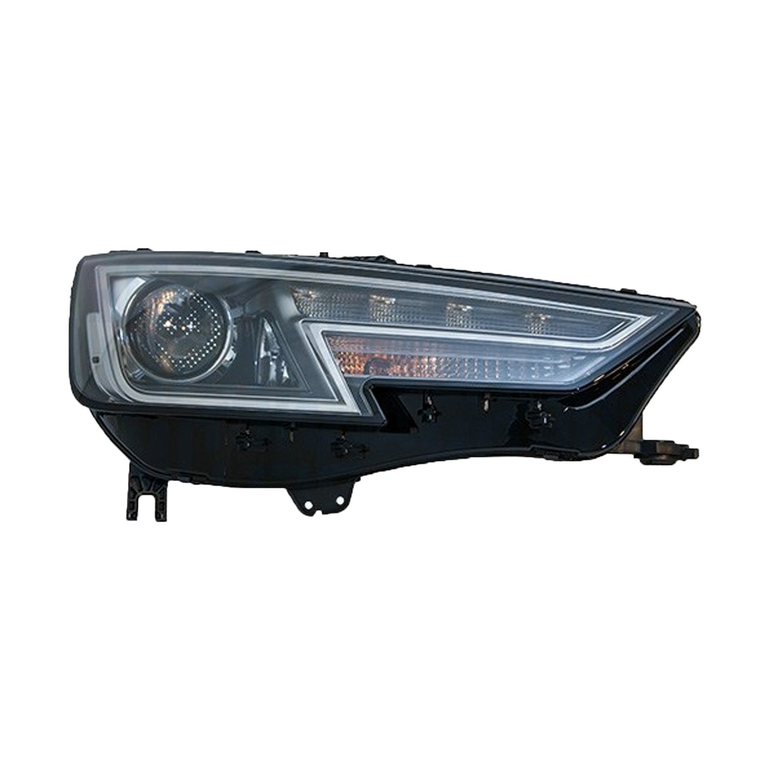 Headlight Assembly Composite Left HID CAPA for Audi A4 A4 allroad S4