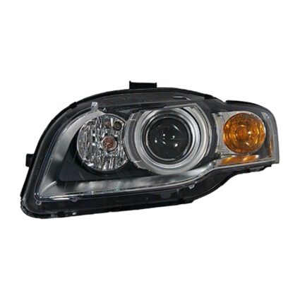 Headlight Assembly Composite Right w/HID w/Curve Lighting for Audi A4 S4 RS4