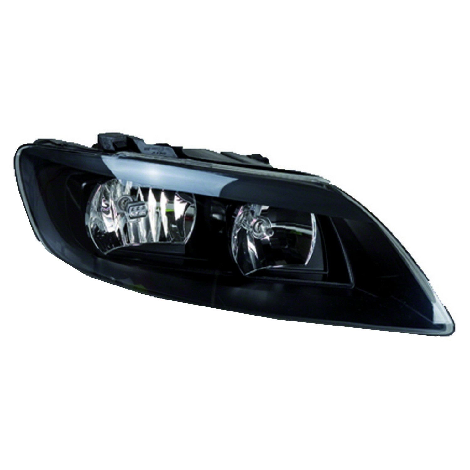 Headlight Assembly Composite Right Halogen CAPA for Audi Q7 2007–2009