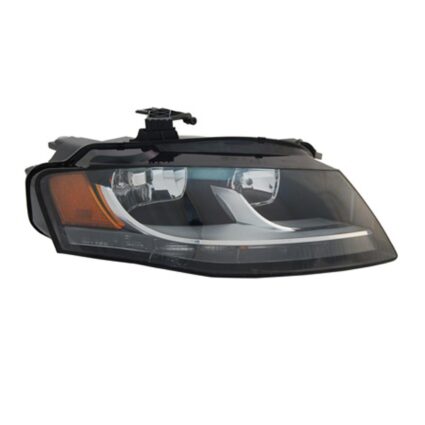 Headlight Assembly Composite Right Halogen CAPA for Audi A4 S4