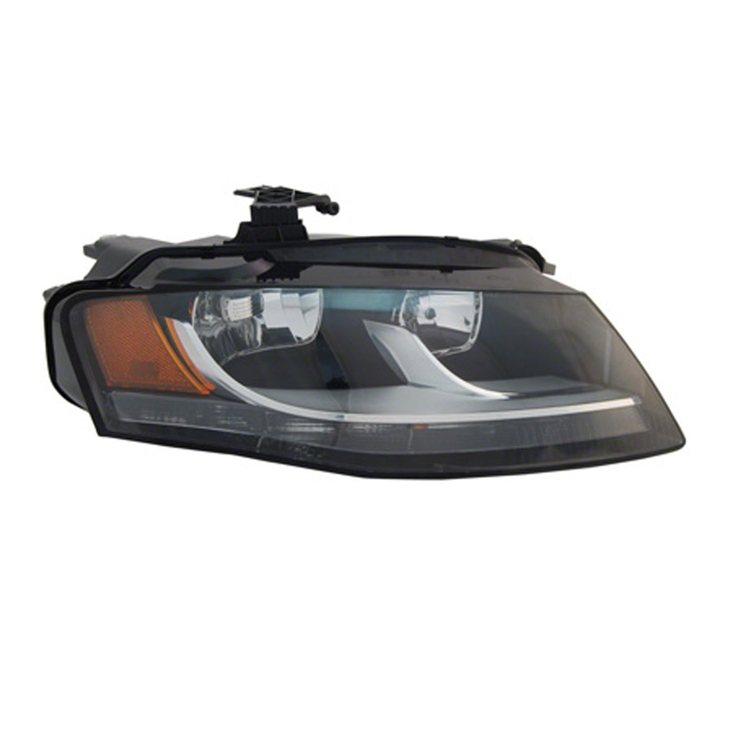 Headlight Assembly Composite Right Halogen CAPA for Audi A4 S4