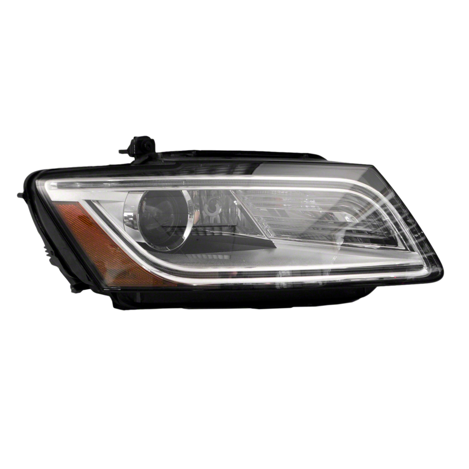 Headlight Assembly Composite Right Bi-Xenon w/o Curve Lighting for Audi Q5 SQ5