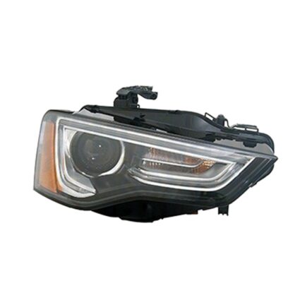 Headlight Assembly Composite Right Xenon w/o Curve Lighting From 5-9-12 for Audi A4 S4 S5 A5 Quattro