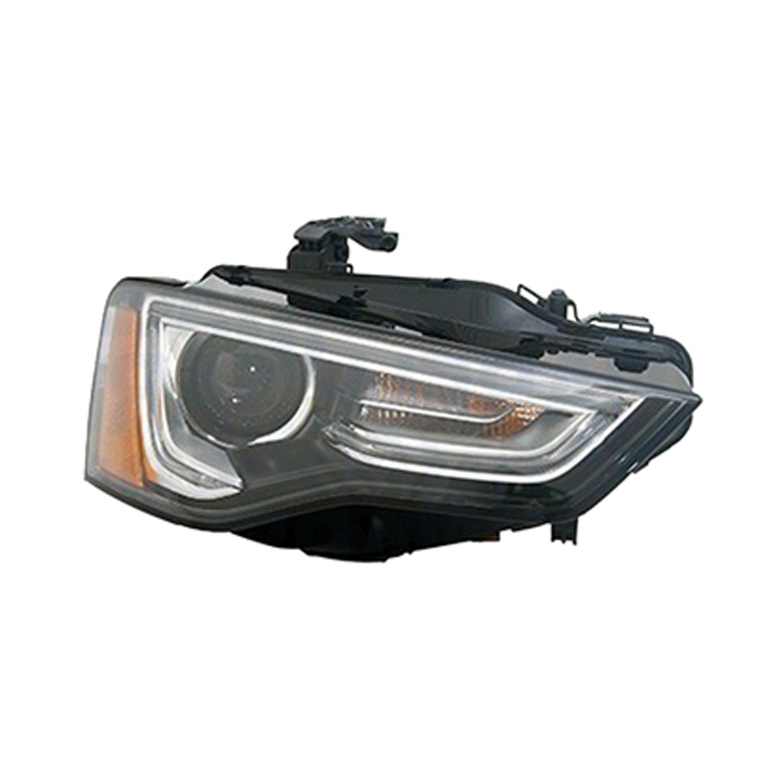 Headlight Assembly Composite Right Xenon w/o Curve Lighting From 5-9-12 for Audi A4 S4 S5 A5 Quattro