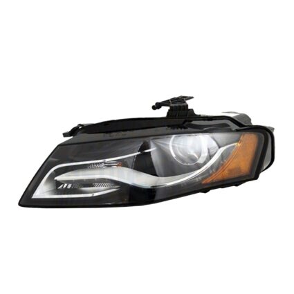 Headlight Assembly Composite Right Xenon w/Curve Lighting From 6-21-10 for Audi A4 S4