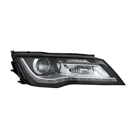 Headlight Assembly Composite Right Xenon w/o Cornering Lamps for Audi A7 Quattro S7