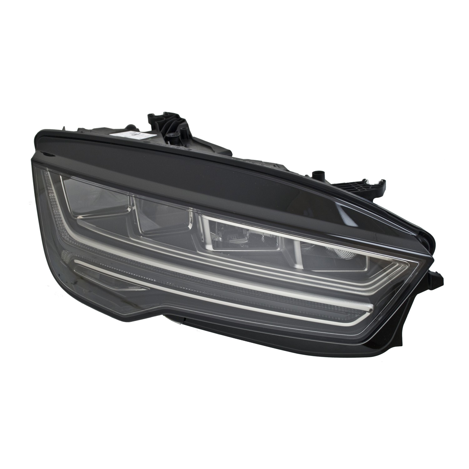 Headlight Assembly Composite Right LED w/o Matrix Lighting for Audi A7 Quattro S7