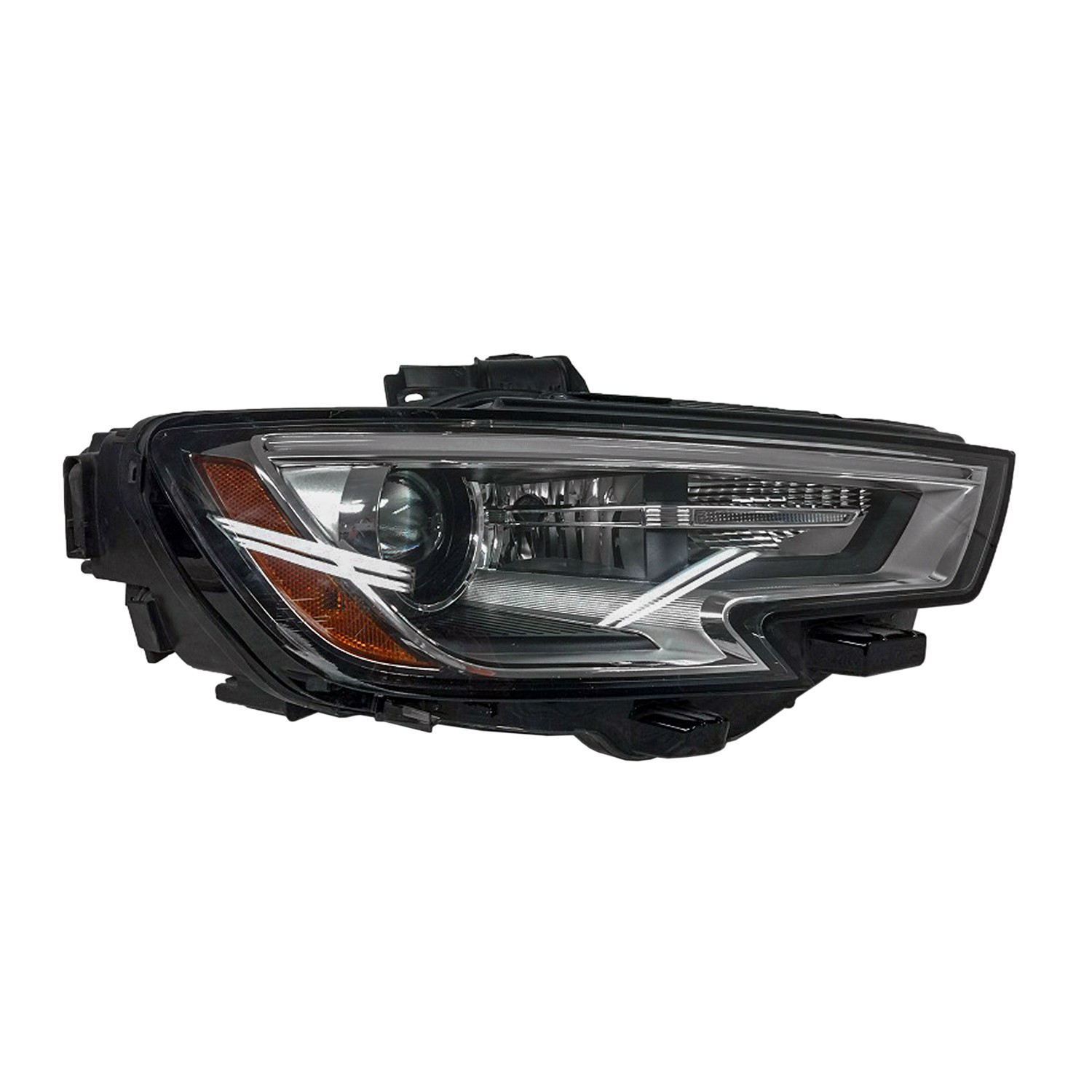 Headlight Assembly Composite Right Xenon CAPA for Audi S3 A3