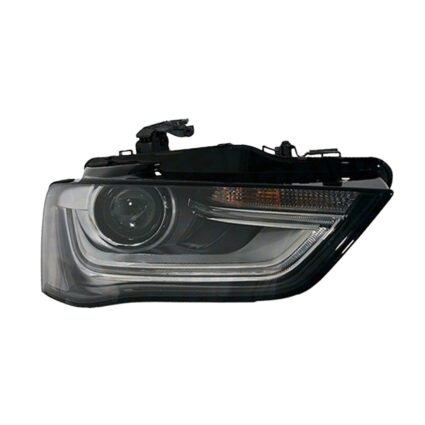 Headlight Lens Housing Left Xenon w/o Curve Lighting From 5-9-12 for Audi allroad 2013–2016