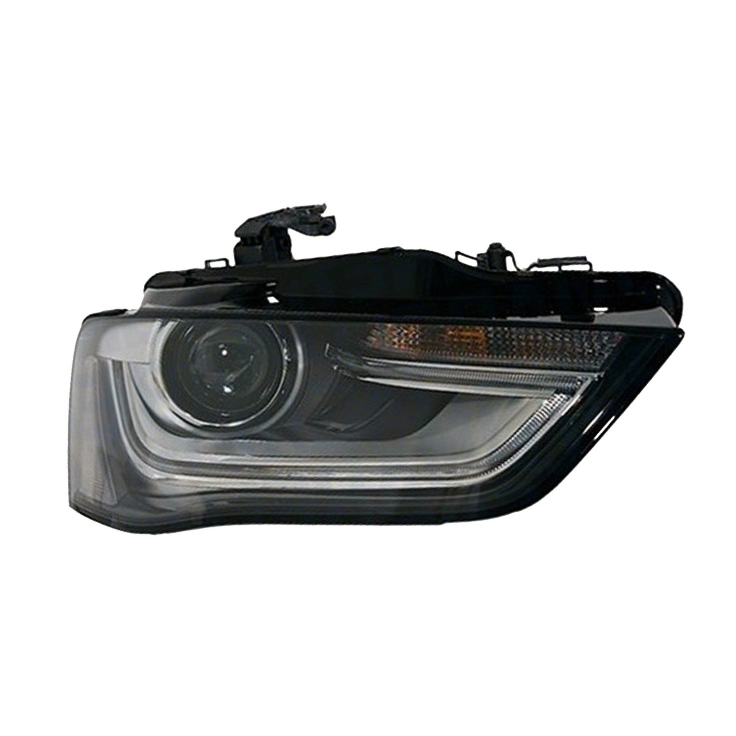 Headlight Lens Housing Right Xenon w/o Curve Lighting From 5-9-12 for Audi allroad 2013–2016