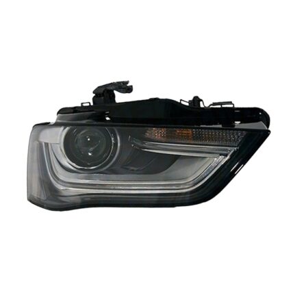 Headlight Lens Housing Right Xenon w/o Curve Lighting From 5-9-12 CAPA for Audi allroad 2013–2016