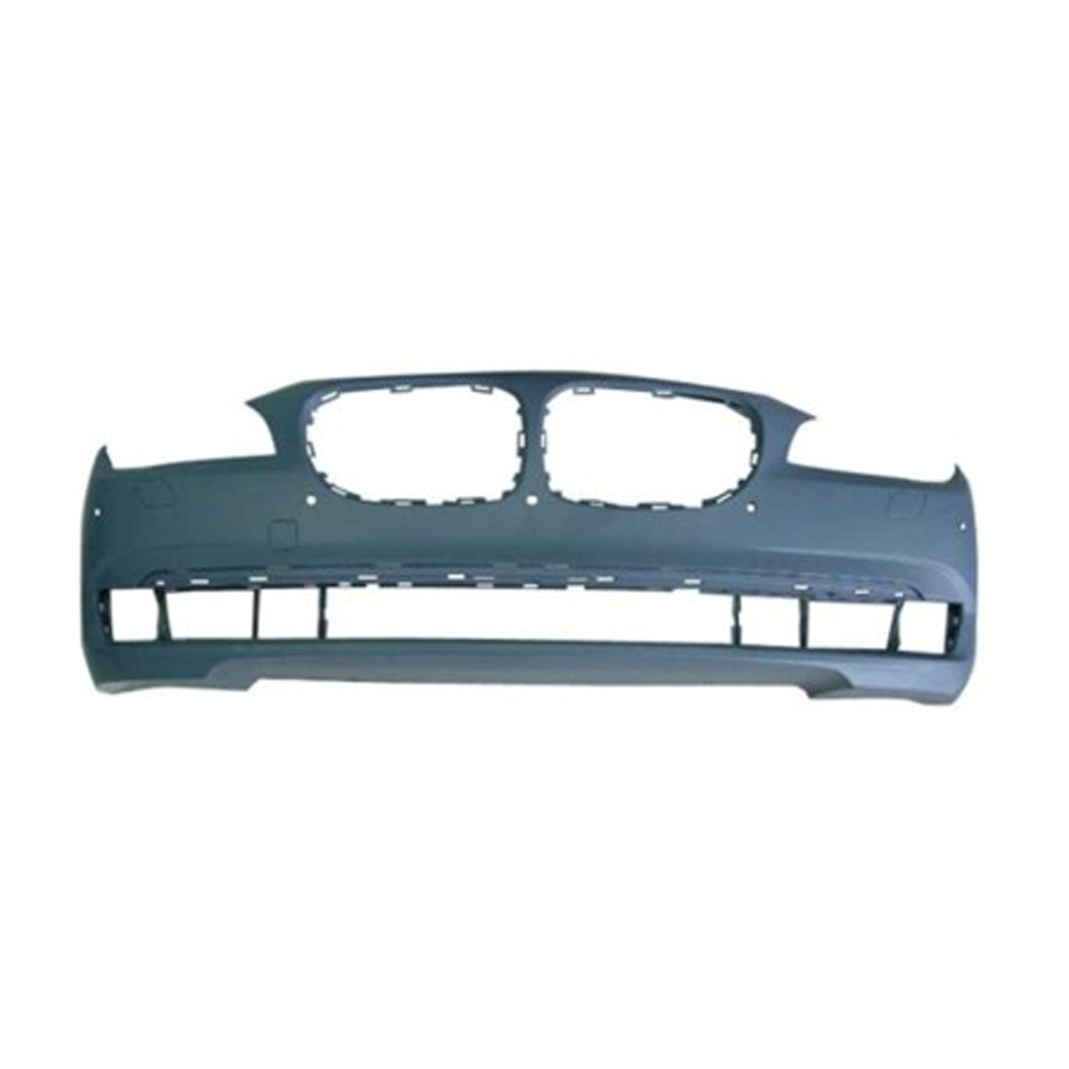 Bumper Cover Front F01/F02/F04 w/Park Distance Control w/o Side View Cameras w/o M Pkg Primed for BMW 750Li 750i 760Li 740i 740Li