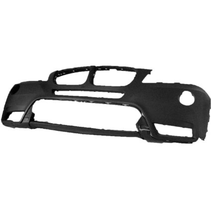 Bumper Cover Front F25 w/o M Pkg w/o Headlamp Washer Primed for BMW X3 2011–2014