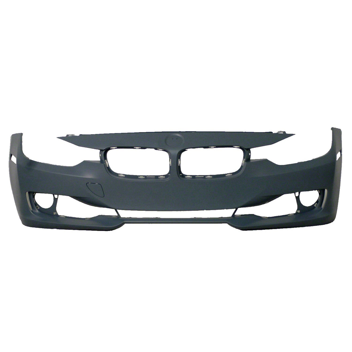Bumper Cover Front F30 w/o Headlamp Washer w/o PDC w/o Park Assist w/o Camera Primed CAPA for BMW 335i 328i