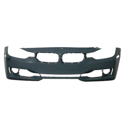 Bumper Cover Front w/o Headlamp Wshr w/o PDC w/o Park w/o Camera MODERN, LUXURY, SPORT PKG Primed CAPA for BMW 328i 2012–2015