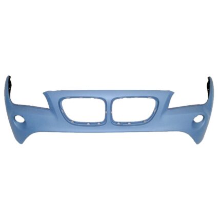 Bumper Cover Front E84 w/o M Pkg w/o Headlamp Washer Primed for BMW X1 2012–2012