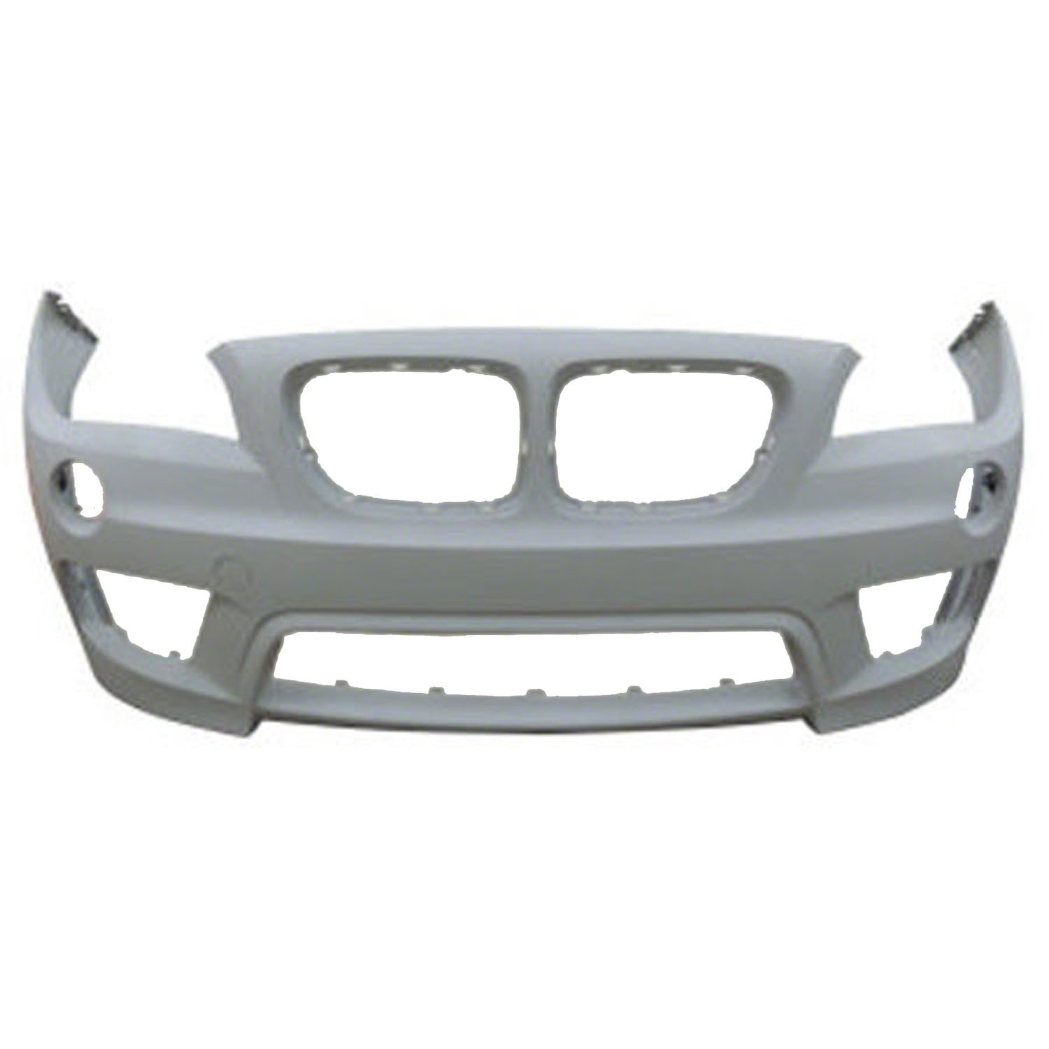 Bumper Cover Front E84 w/M Pkg w/o Headlamp Washer w/o Park Distance Control Primed for BMW X1 2013–2015