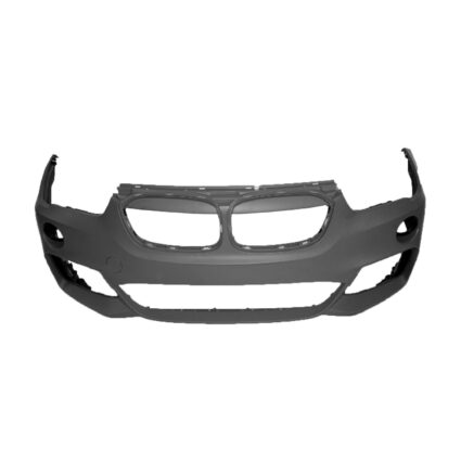 Bumper Cover Front F48 w/M Pkg w/o Headlamp Washers w/o PDC w/o Park Assist Primed for BMW X1 2016–2018
