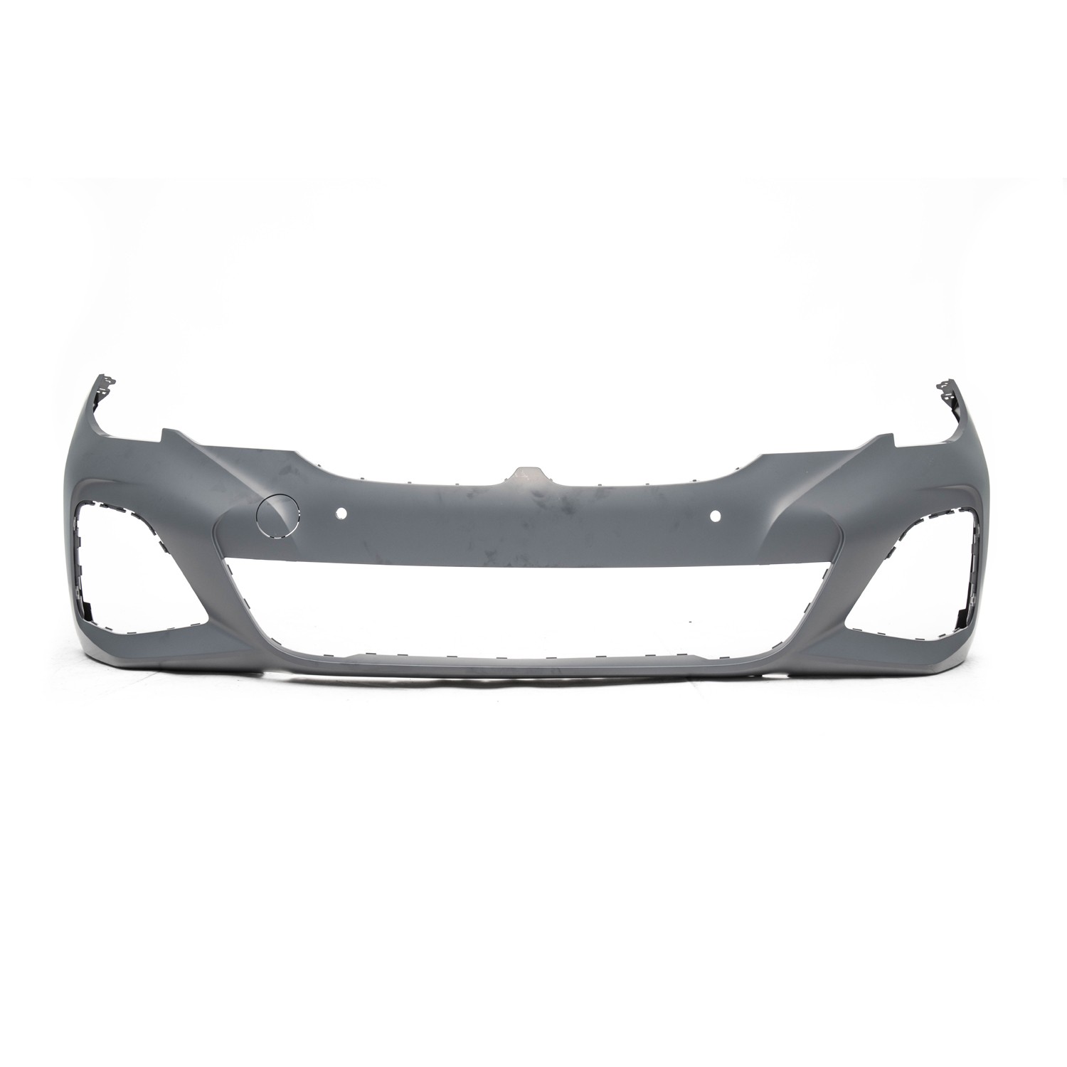 Bumper Cover Front w/M Sport Pkg G20 w/Park Distance Control w/Parking Assist Primed CAPA for BMW 330i xDrive 330i M340i xDrive M340i 330e xDrive 330e