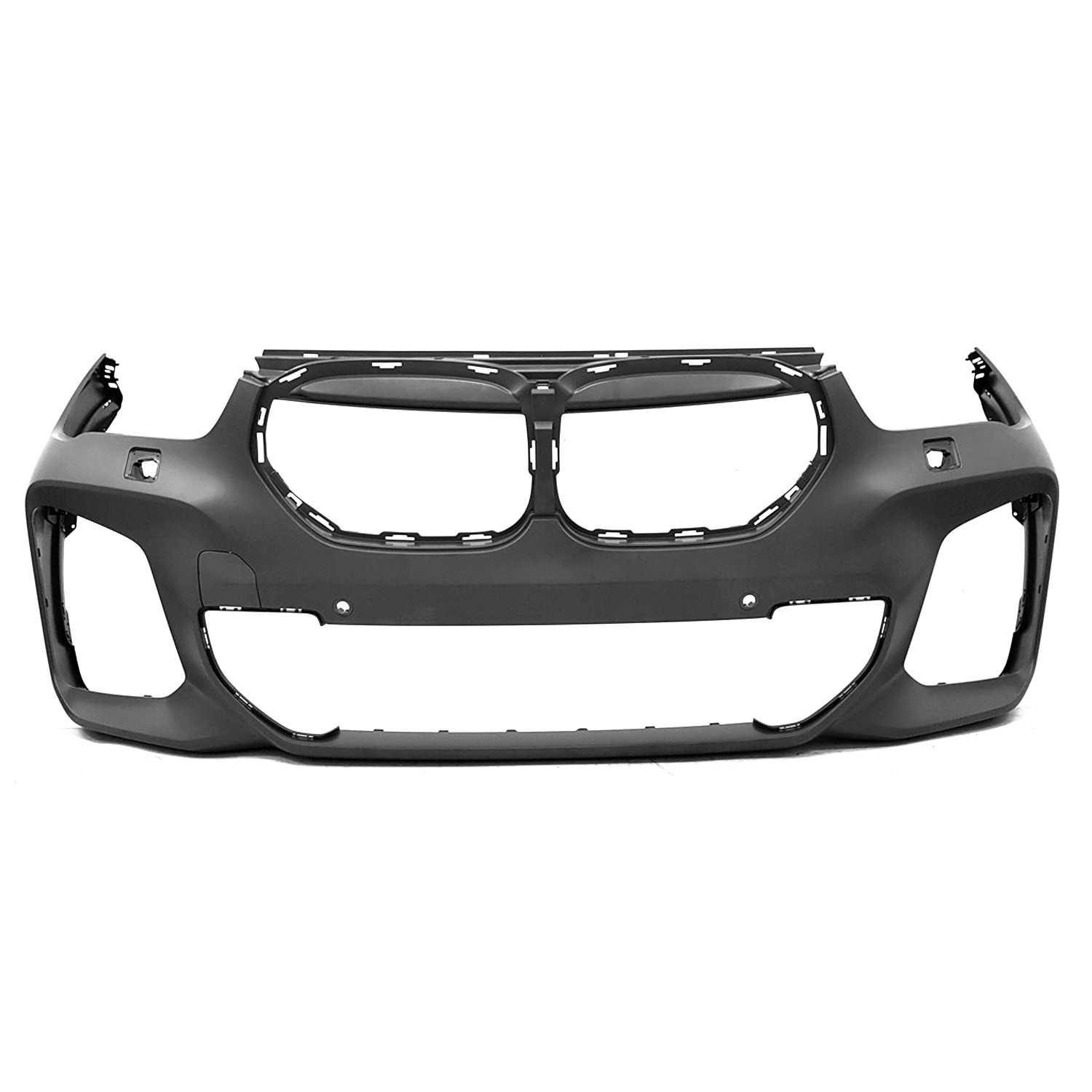 Bumper Cover Front F48 w/M Pkg w/Headlamp Washer w/o Parking Assist Primed for BMW X1 2020–2022