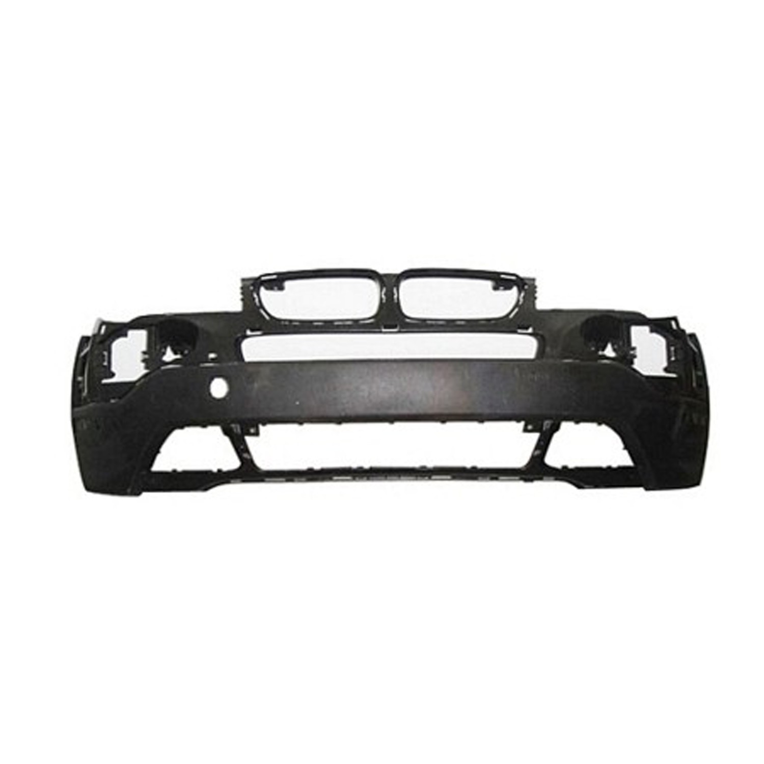 Bumper Cover Front Lower w/o Park Distance Control Primed CAPA for BMW X3 2007–2010