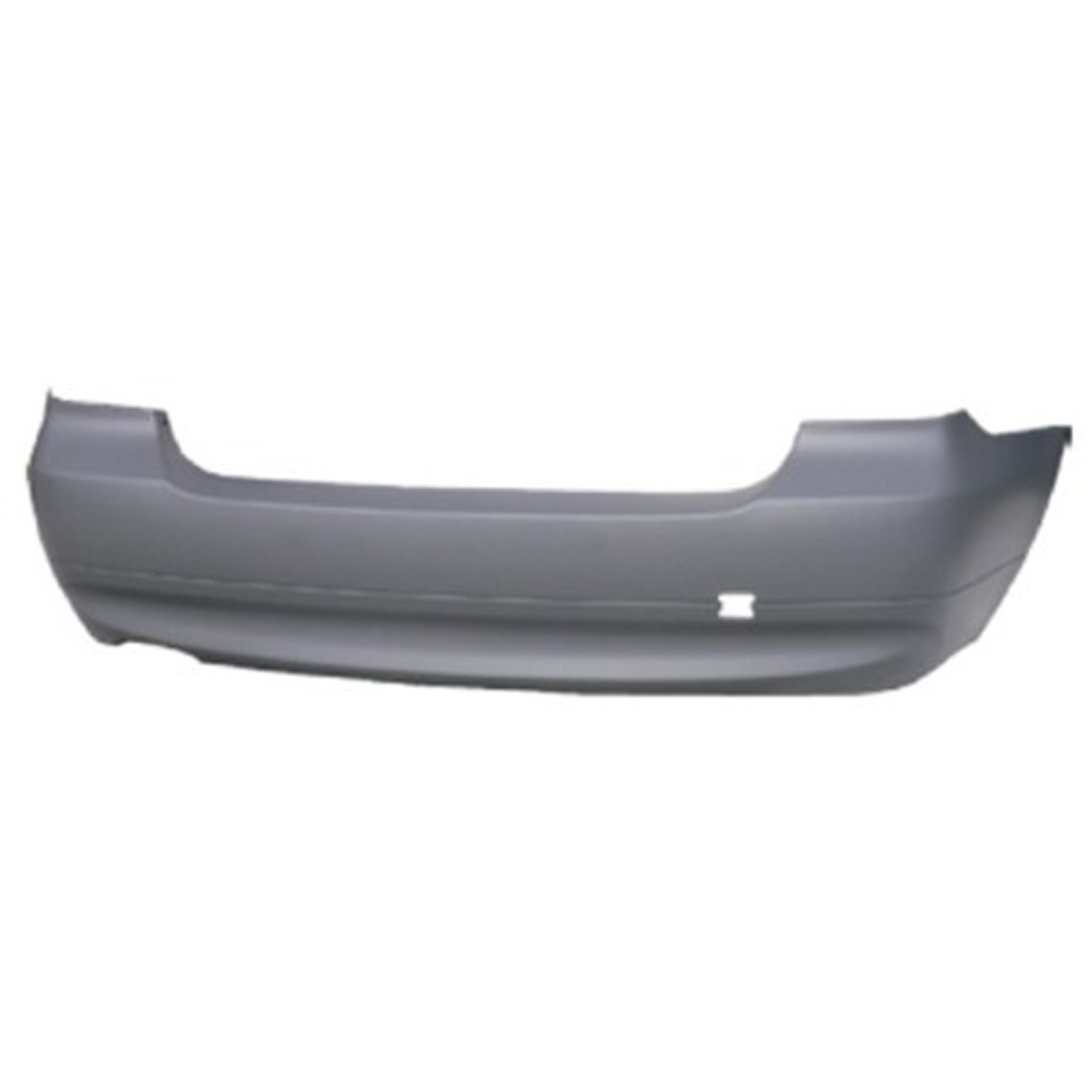 Bumper Cover Rear E90 w/o M Pkg w/o Park Distance Control Primed CAPA for BMW 325i 328i 330i