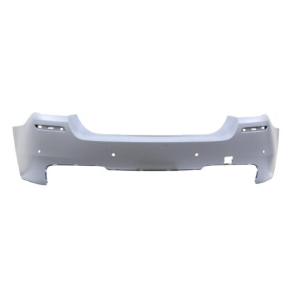 Bumper Cover Rear F10 w/M Pkg w/Park Distance Control Primed for BMW 535i 528i 550i