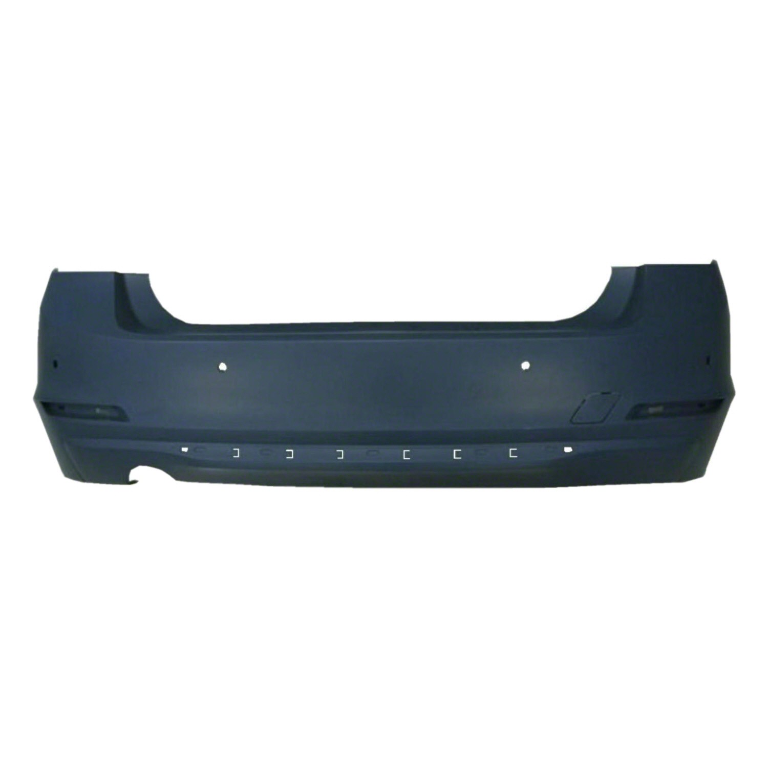 Bumper Cover Rear F30 w/Park Distance Control MODERN, LUXURY, SPORT PKG Primed for BMW 320i Sedan 2012–2015