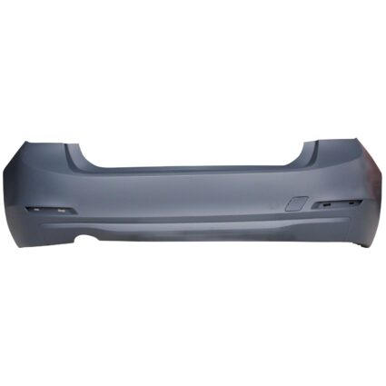 Bumper Cover Rear F30 Standard Package w/o Park Distance Control w/o M Sport Package Primed CAPA for BMW 320i 2012–2015
