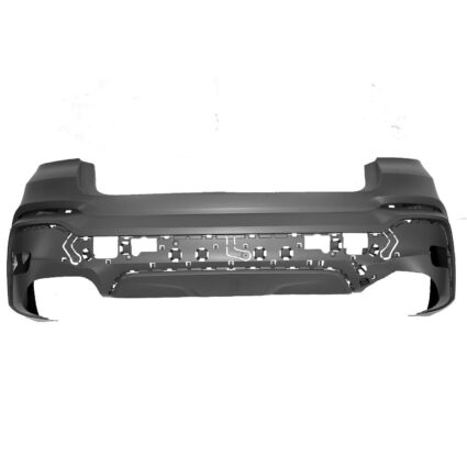 Bumper Cover Rear F26 w/M Sport Package Primed CAPA for BMW X4 2015–2018