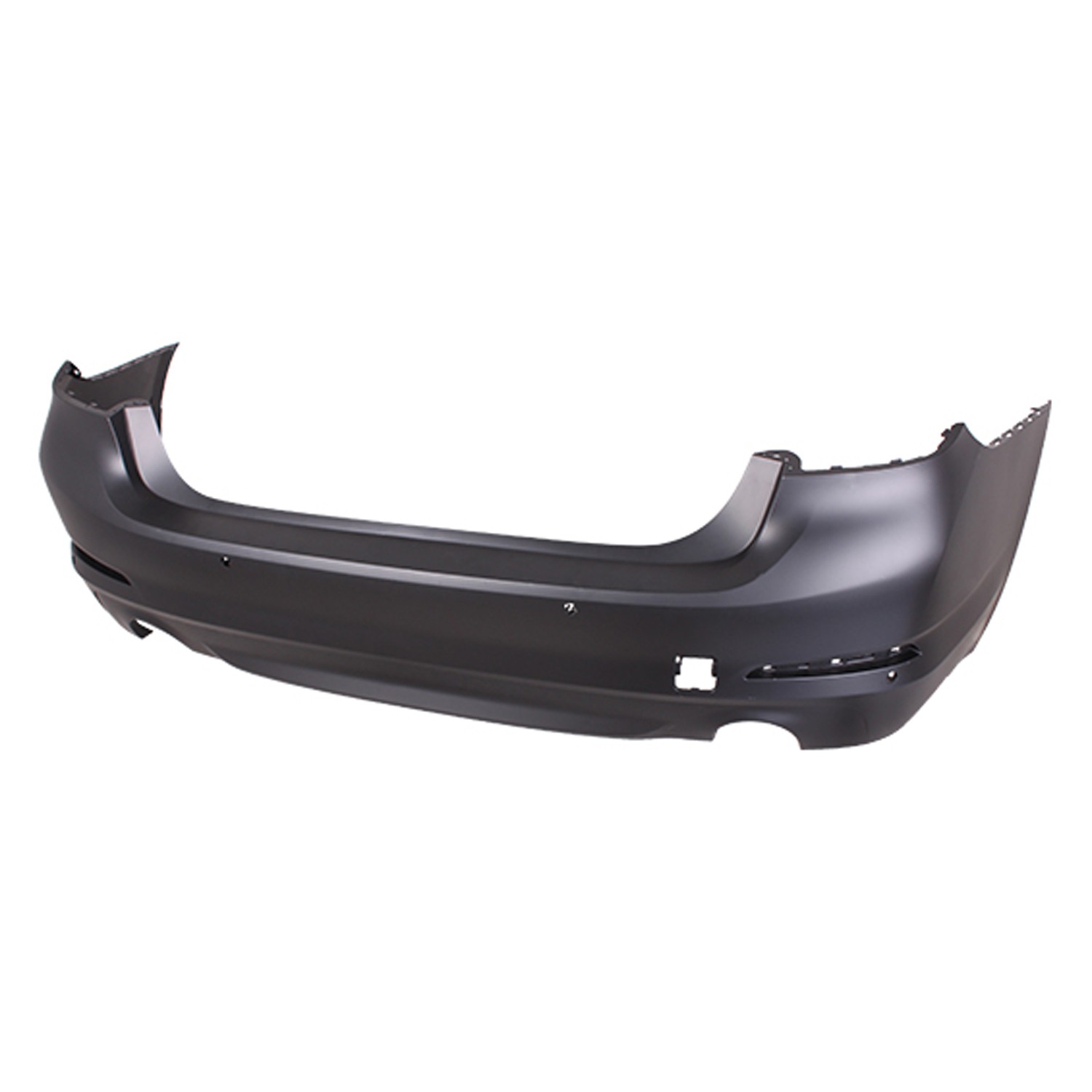 Bumper Cover Rear G30 w/o M Pkg w/o Luxury Pkg w/PDC w/o Park Assist Primed CAPA for BMW 530e 530i