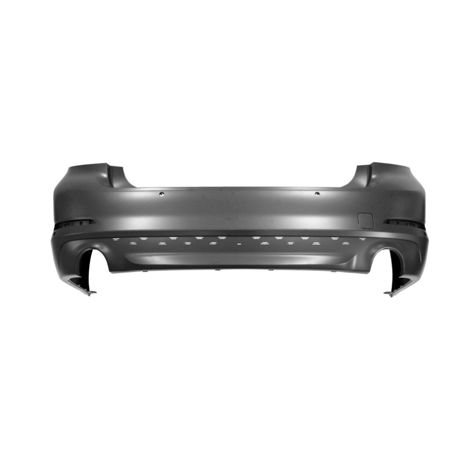 Bumper Cover Rear G30 w/o M Pkg w/Luxury Pkg w/PDC w/Park Assist Primed for BMW 530e 530i