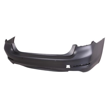 Bumper Cover Rear G30 w/o M Pkg w/Luxury Pkg w/PDC w/o Park Assist Primed CAPA for BMW 540i Sedan 2017–2020
