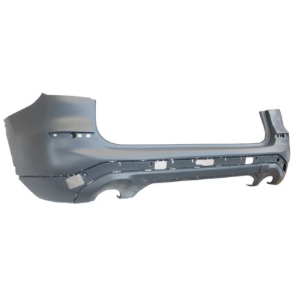 Bumper Cover Rear G01 w/o M SPORT w/Trailer Hitch w/o Parking Assist Primed CAPA for BMW X3 xDrive30i sDrive30i xDrive30i X Line xDrive30i Protection 2018–2021