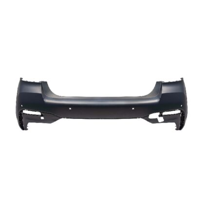 Bumper Cover Rear w/M Pkg G30 w/PDC w/Park Assist Primed for BMW M550i xDrive 530e xDrive 530e 540i 530i 530i xDrive 540i xDrive M5