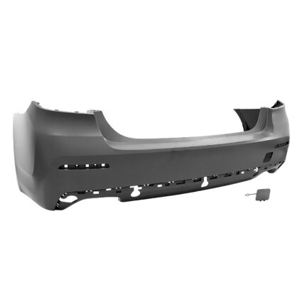 Bumper Cover Rear G30 w/o M Pkg w/o PDC w/o Park Assist Primed for BMW 530e xDrive 530e 540i 530i 530i xDrive 540i xDrive