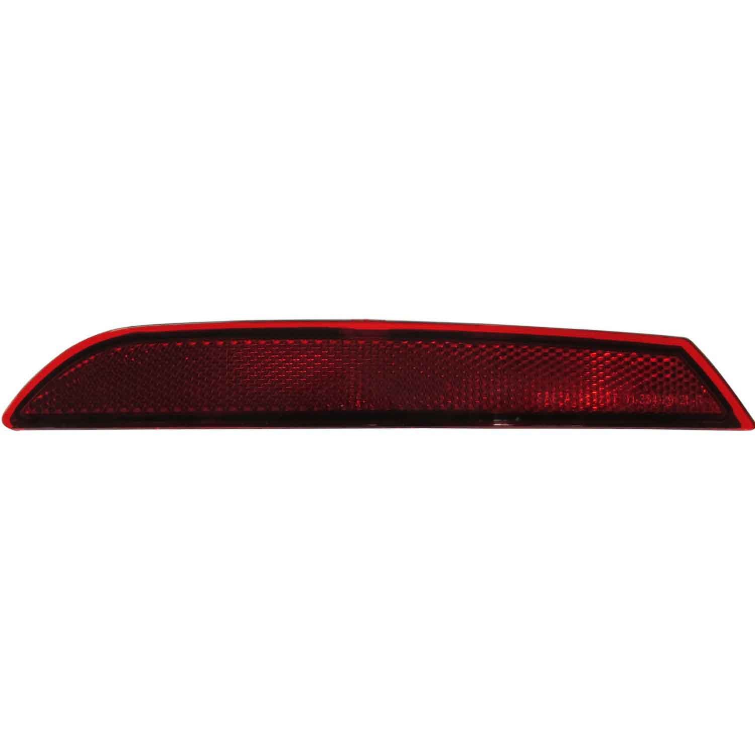 Bumper Reflector Rear Right G30 w/M Pkg CAPA for BMW 530e 530i 540i