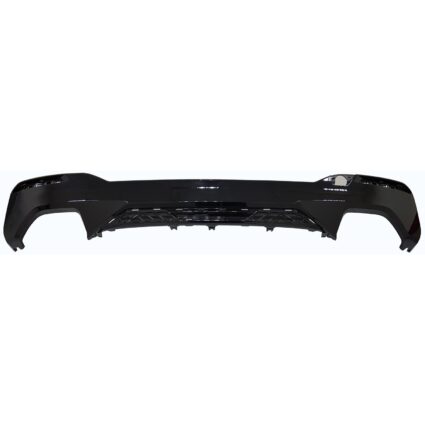 Bumper Valance / Grille Kit Rear G30 w/M Pkg Gloss Black Panel for BMW 530e xDrive 530e 540i 530i 530i xDrive 540i xDrive