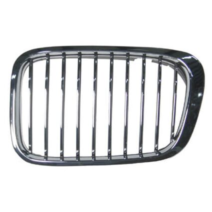 Grille Assembly Left Chrome Hood Mounted Left for BMW 323i 330i 325i 328i