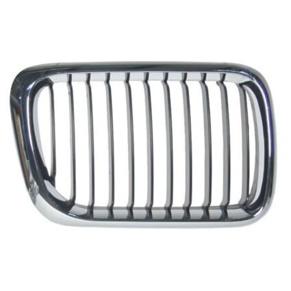 Grille Assembly Right Chrome & Black for BMW M3 328i 323i 318i