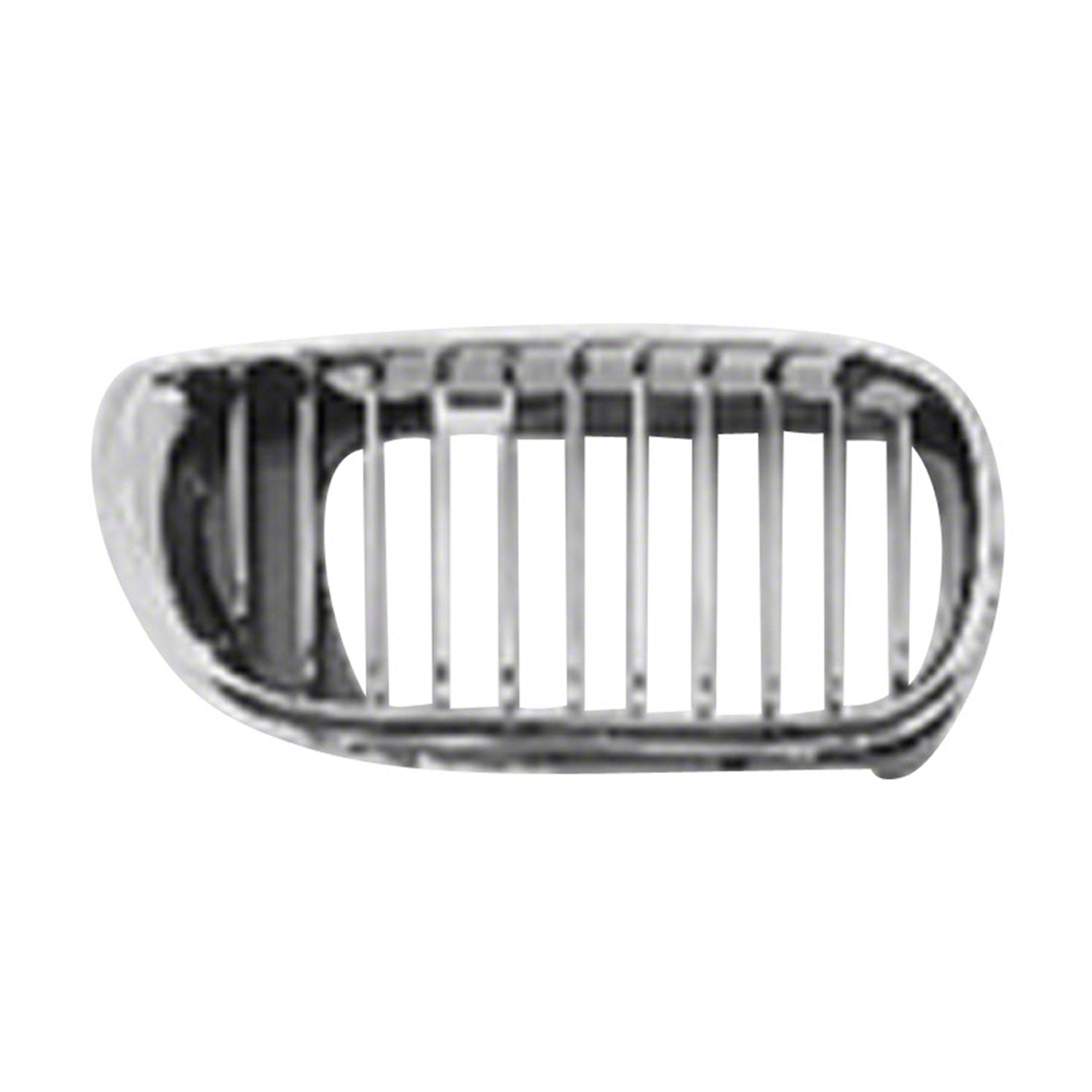 Grille Assembly Right Hood Mounted Chrome for BMW 325i 330i