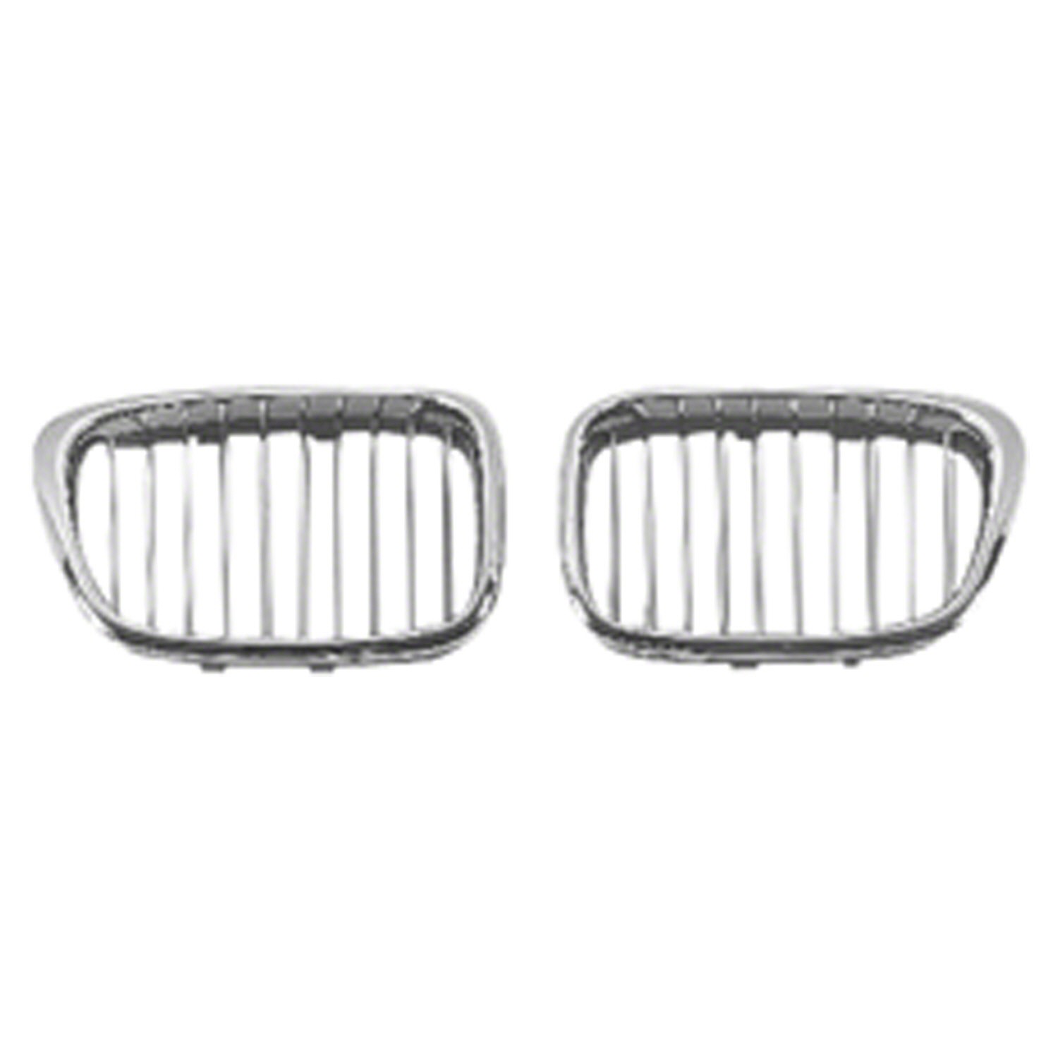 Grille Assembly Left Black for BMW 530i 525i