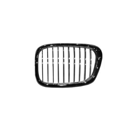 Grille Assembly Left All Chrome for BMW 525i 530i 545i